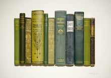 Load image into Gallery viewer, SOLD Floating Library - Green Vintage
