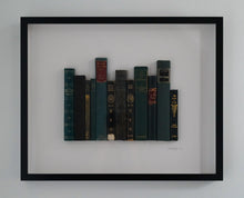 Load image into Gallery viewer, SOLD Floating Library - Turquoise Vintage Poetry
