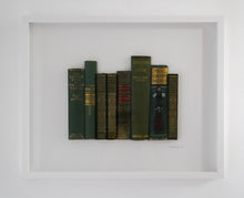 Load image into Gallery viewer, SOLD Floating Library - Vintage Green &amp; Burgundy
