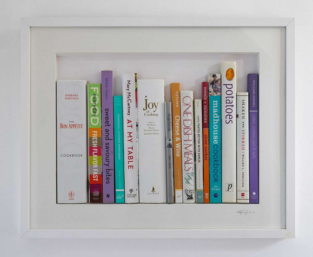 SOLD Large Library - Cookbooks