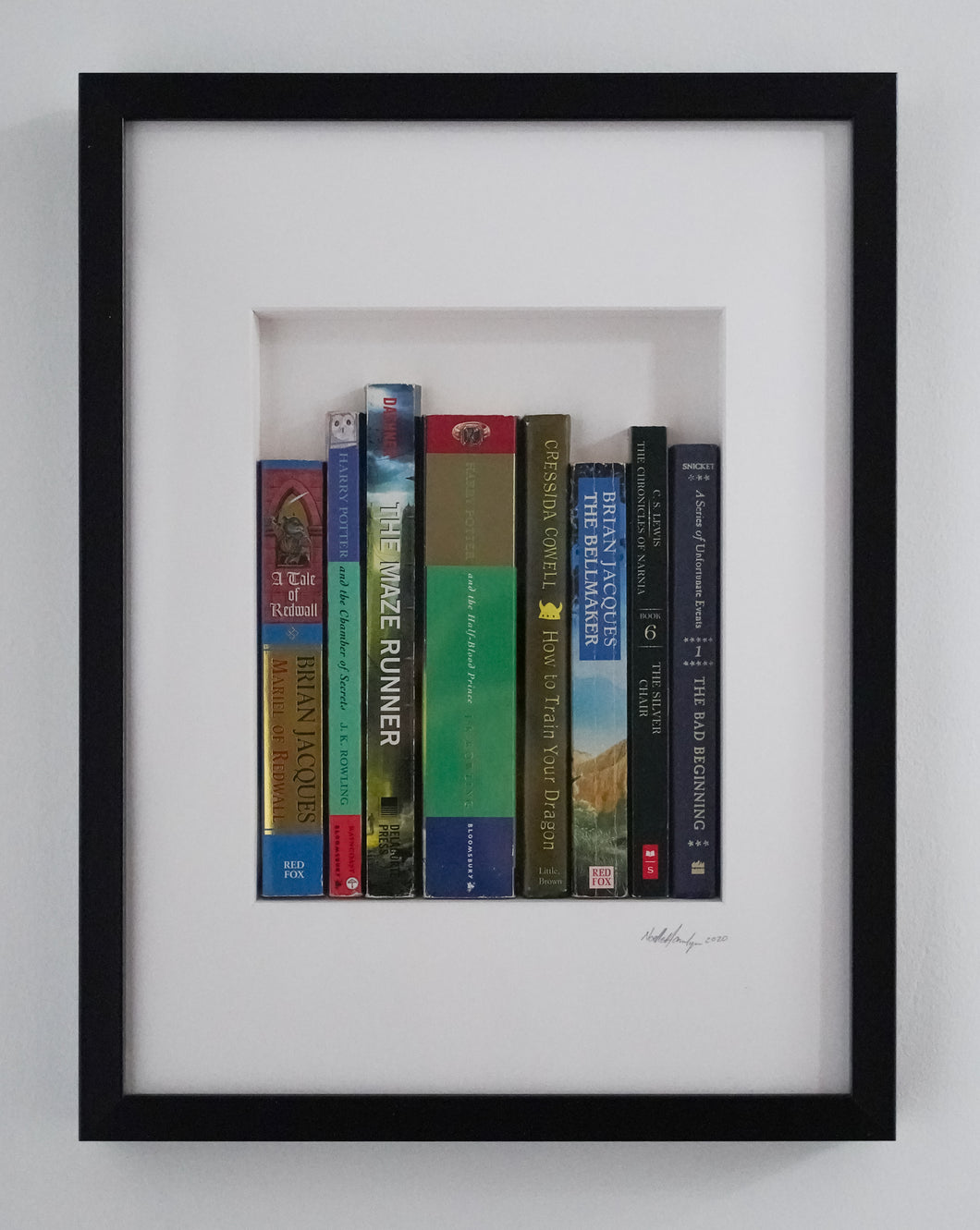 SOLD Small Library - Harry Potter